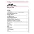 HITACHI 50EX20B Manual de Usuario