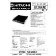 HITACHI HT-MD40 Manual de Servicio