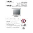 HITACHI CM721FET Manual de Usuario