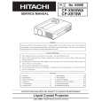 HITACHI CPX970W Manual de Servicio