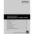 HITACHI 57F520 Manual de Usuario