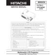 HITACHI CPX385W Manual de Servicio