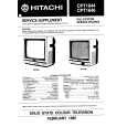 HITACHI CPT1644 Manual de Servicio