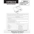 HITACHI CPX275W Manual de Servicio