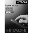 HITACHI 42PD3000 Manual de Usuario