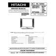 HITACHI CPT751 Manual de Servicio