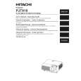 HITACHI PJTX10 Manual de Usuario