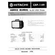 HITACHI CRP149 Manual de Servicio