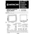HITACHI C2558T Manual de Servicio