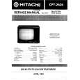 HITACHI CPT2626 Manual de Servicio