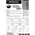 HITACHI CP2576TAN Manual de Usuario