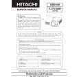 HITACHI PJTX100W Manual de Servicio