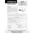 HITACHI CPX250WF Manual de Servicio