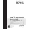 HITACHI 51F710A Manual de Usuario