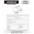 HITACHI SMO0505 Manual de Servicio