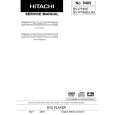 HITACHI DVP745E Manual de Servicio