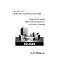 HITACHI HSHSM1EBS Manual de Usuario