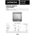 HITACHI C1414T Manual de Servicio
