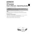 HITACHI CPS235W Manual de Usuario