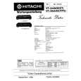 HITACHI VTD665 Manual de Servicio