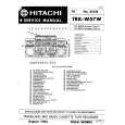 HITACHI TRKW57W Manual de Servicio