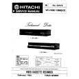 HITACHI VT110 Manual de Servicio