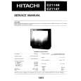HITACHI CP2114T Manual de Servicio