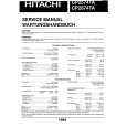 HITACHI CP2874TA Manual de Servicio