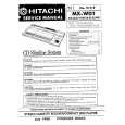 HITACHI MXW01 Manual de Servicio