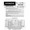 HITACHI 60EX38B Manual de Usuario