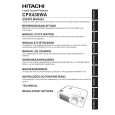 HITACHI CPX430WA Manual de Usuario