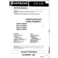 HITACHI C25P745VT Manual de Servicio