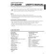HITACHI CPS220W Manual de Usuario
