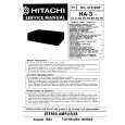 HITACHI HA3 Manual de Servicio