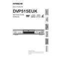 HITACHI DVP515EUK Manual de Usuario