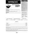 HITACHI SA5 S Manual de Servicio