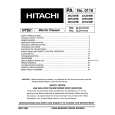 HITACHI 36CX39B Manual de Usuario