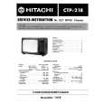 HITACHI CTP218 Manual de Servicio