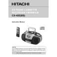 HITACHI CX45EBS Manual de Usuario