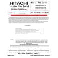 HITACHI 42HDX62 Manual de Usuario