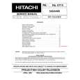 HITACHI 50GX49B Manual de Usuario