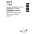 HITACHI PJTX100 Manual de Usuario
