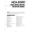 HITACHI HCA-8300 Manual de Usuario