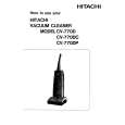 HITACHI CV770DC Manual de Usuario