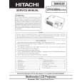 HITACHI CPX430WA Manual de Servicio