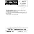 HITACHI MSW600ER Manual de Servicio