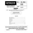 HITACHI 20CX20B501 Manual de Servicio