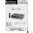 HITACHI VT65 Manual de Servicio