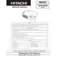HITACHI CPX430W Manual de Servicio