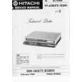HITACHI VT64 Manual de Servicio